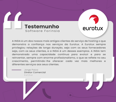 Testemunho - EuroTux