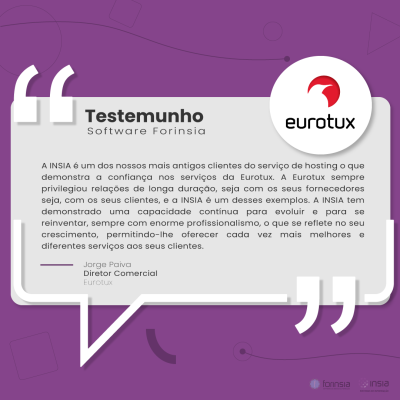 Testemunho - EuroTux